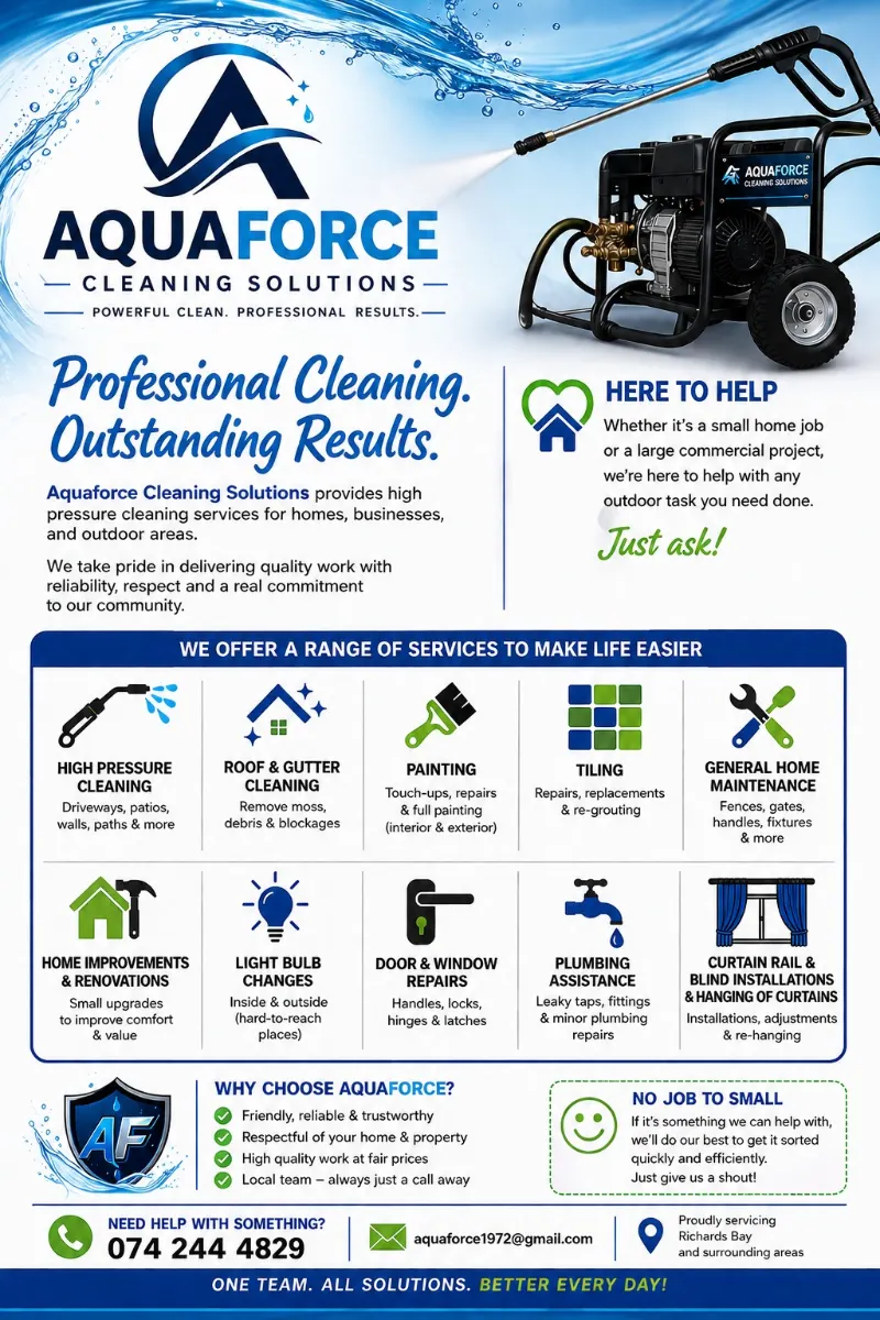 Aqua Force Cleaning & Home Solutions