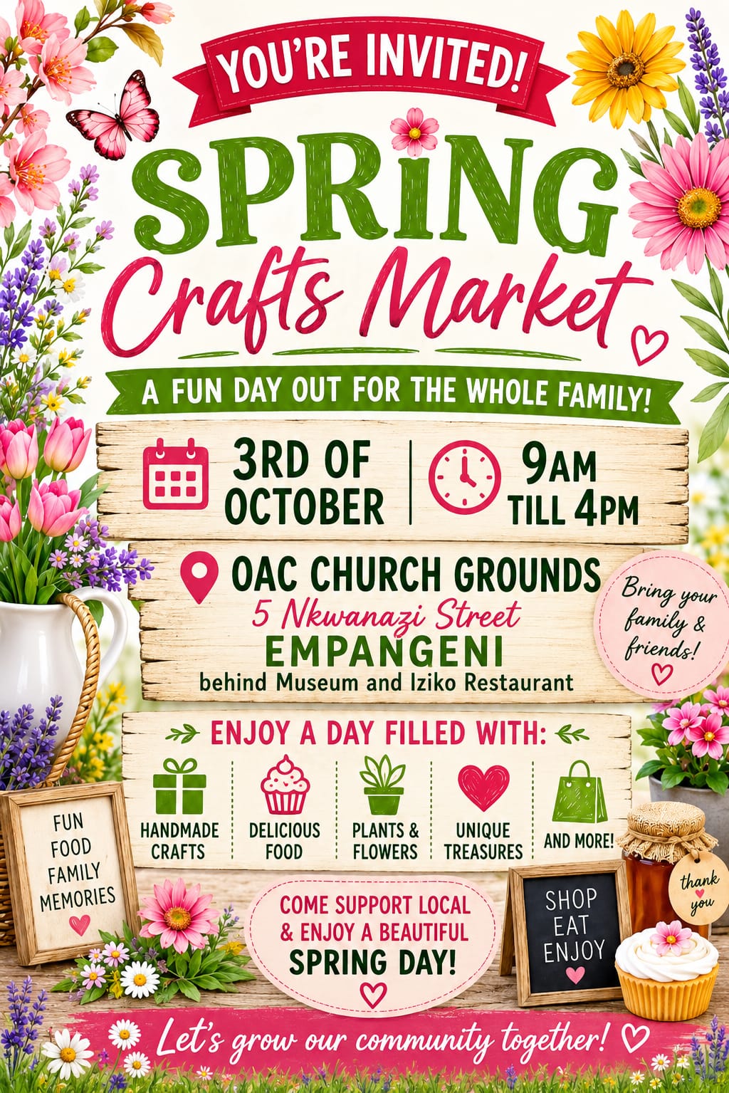 Spring Crafts Market – Empangeni