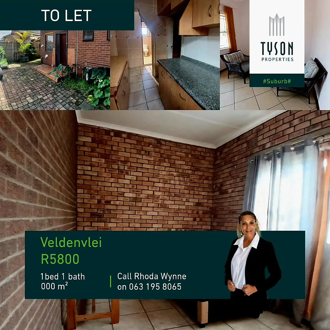 1 Bedroom Flatlet to Rent in Veldenvlei