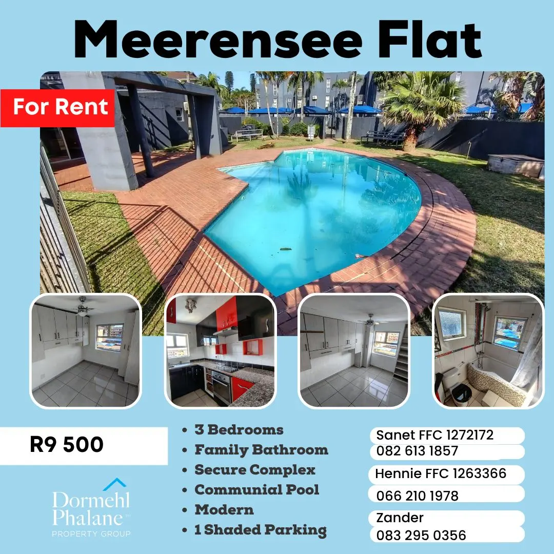 3 Bedroom Flat to Rent in Meerensee