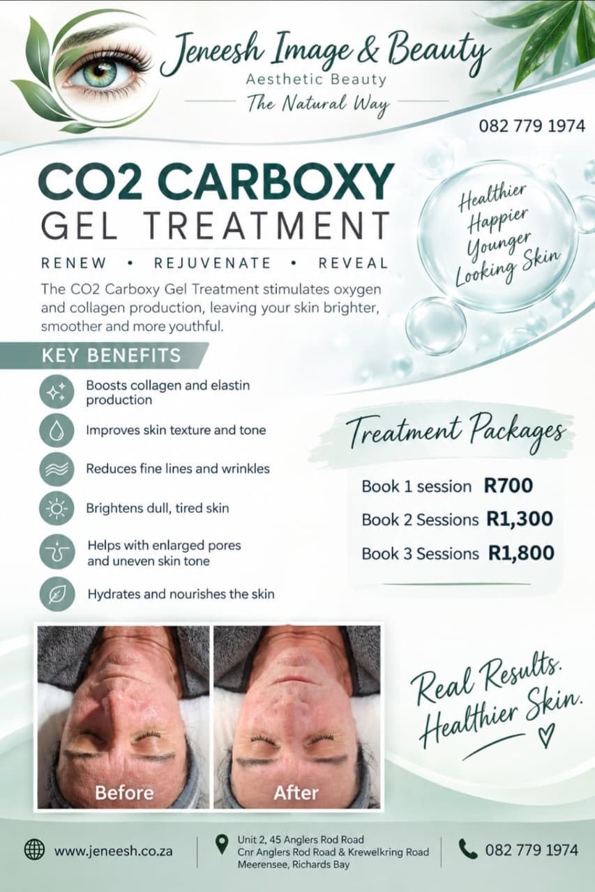 CO2 Carboxy Gel Treatment Packages from R700