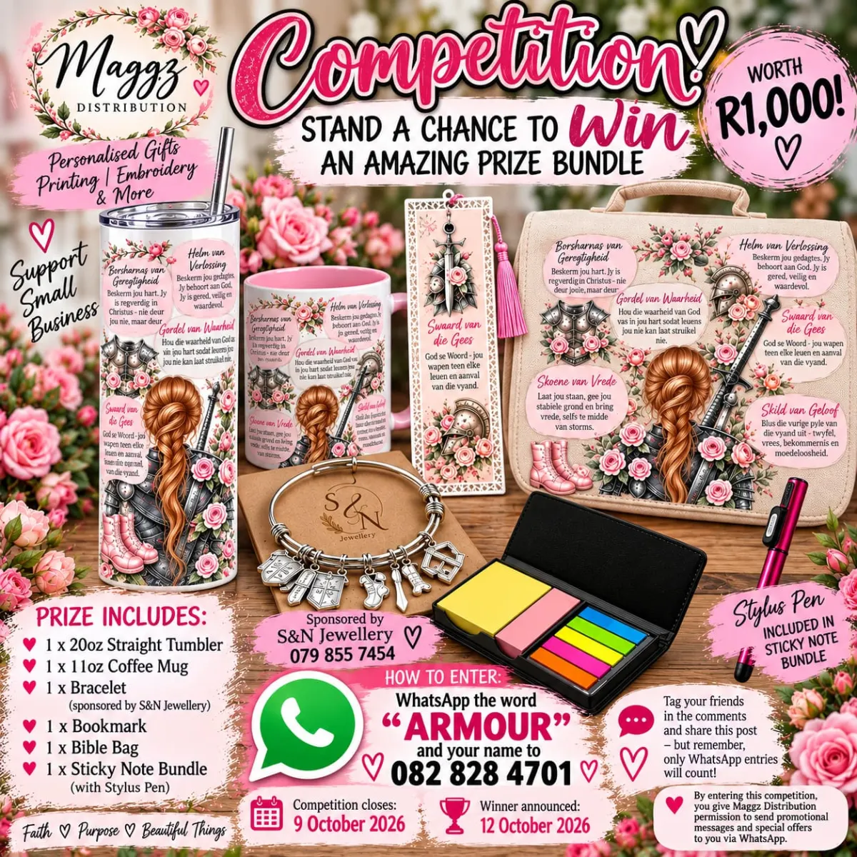 Win a Prize Bundle Worth R1,000